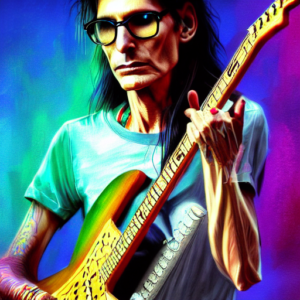 The legendary Steve Vai